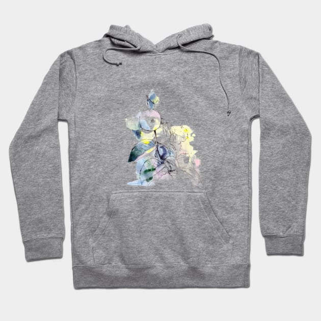 Apples branch Hoodie by Maria Mi Art